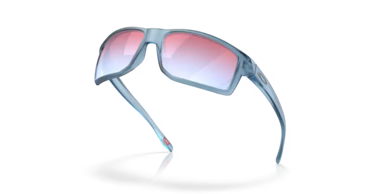 Oakley Gibston Sunglasses Rectangle Stonewash Frame Pink/blue Lens OO9449 944925