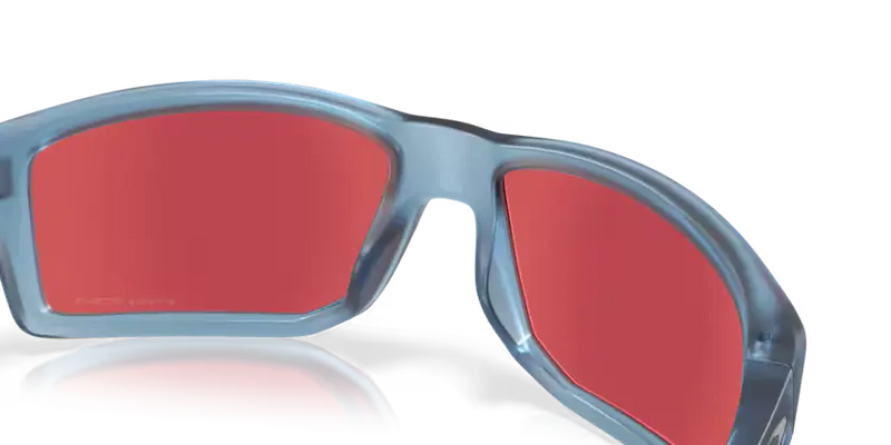 Oakley Gibston Sunglasses Rectangle Stonewash Frame Pink/blue Lens OO9449 944925