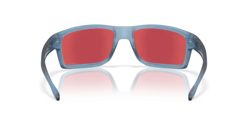 Oakley Gibston Sunglasses Rectangle Stonewash Frame Pink/blue Lens OO9449 944925