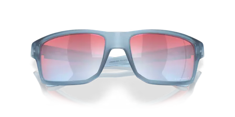 Oakley Gibston Sunglasses Rectangle Stonewash Frame Pink/blue Lens OO9449 944925