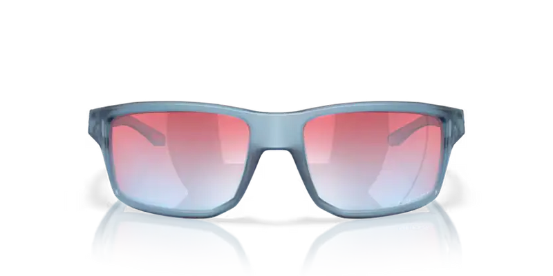 Oakley Gibston Sunglasses Rectangle Stonewash Frame Pink/blue Lens OO9449 944925