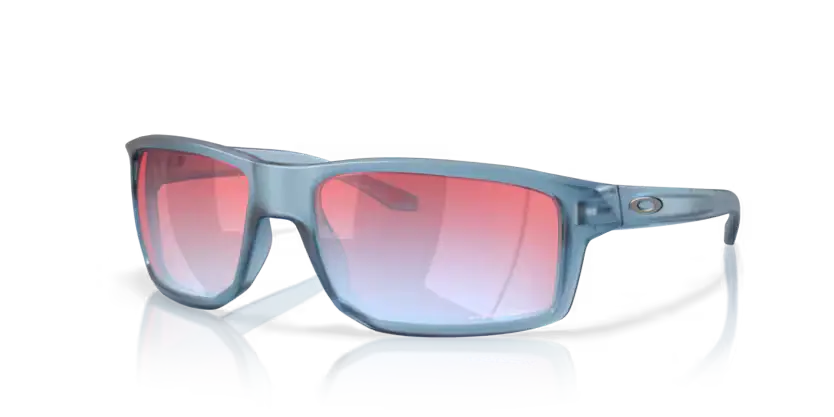 Oakley Gibston Sunglasses Rectangle Stonewash Frame Pink/blue Lens OO9449 944925