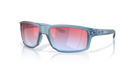 Oakley Gibston Sunglasses Rectangle Stonewash Frame Pink/blue Lens OO9449 944925 Oakley
