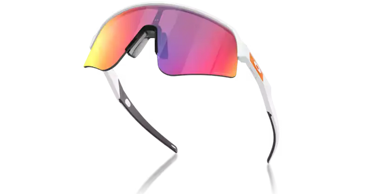 Oakley Sutro Lite Sweep Sunglasses White Frame Purple Lens OO9465 946516