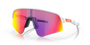 Oakley Sutro Lite Sweep Sunglasses White Frame Purple Lens OO9465 946516
