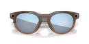 Oakley Meta HSTN Brown Smoke Frame Polarized Deep Water Lens 0OW8002 800206 Oakley