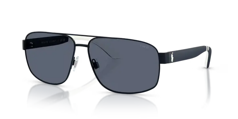 Polo Ralph Lauren Sunglasses Pilot Matte Navy Blue PH3112 930387