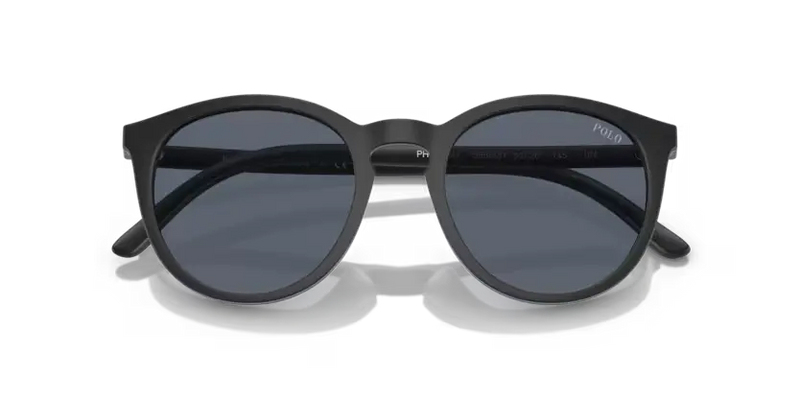 Polo Ralph Lauren Clip-On Sunglasses Phantos Black/Blue Dual Frames PH4183U 588687