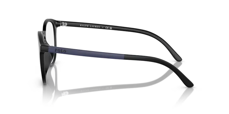 Polo Ralph Lauren Clip-On Sunglasses Phantos Black/Blue Dual Frames PH4183U 588687