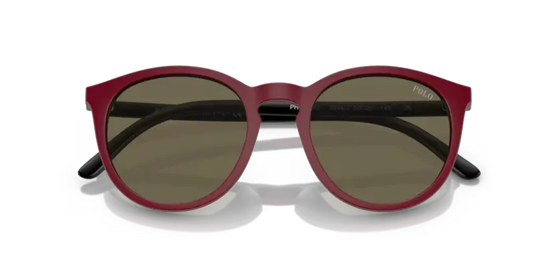 Polo Ralph Lauren Clip-On Sunglasses Phantos Black/Red Dual Frame PH4183U 5944/3
