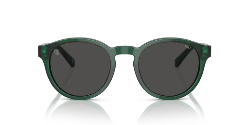 Polo Ralph Lauren Sunglasses Round Transparent Green Frame PH4192 608487