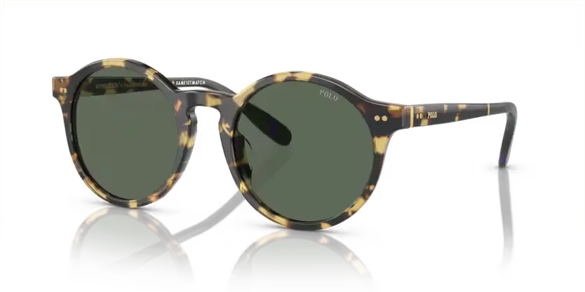 Polo Ralph Lauren Sunglasses Phantos Tortoise Frame Green Lens PH4204U 500471