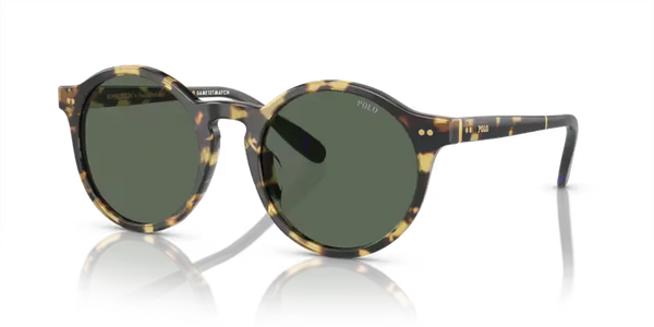 Polo Ralph Lauren Sunglasses Phantos Tortoise Frame Green Lens PH4204U 500471