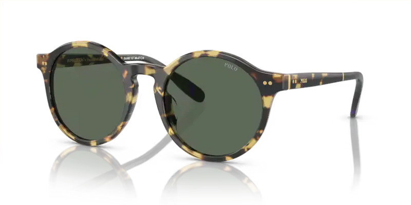 Polo Ralph Lauren Sunglasses Phantos Tortoise Frame Green Lens PH4204U 500471