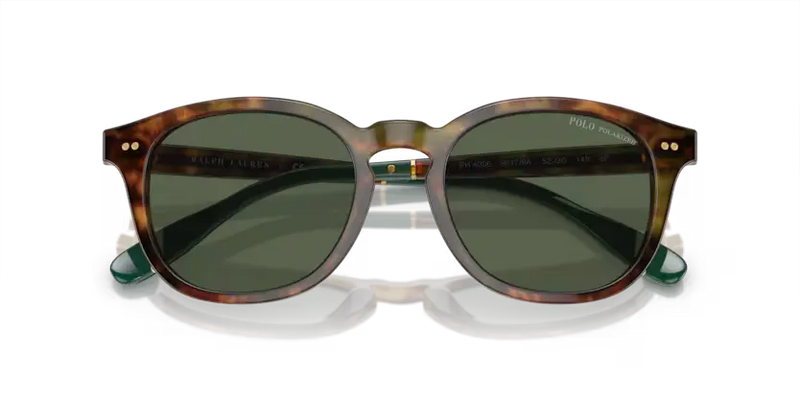 Polo Ralph Lauren Sunglasses Phantos Tortoise Frame Green Polarised PH4206 50179A