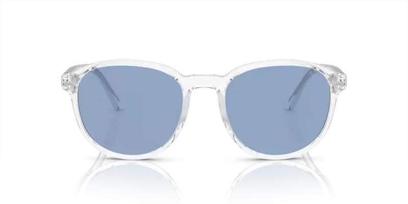 Polo Ralph Lauren Sunglasses Phantos Crystal Frame Blue Lens PH4207U 500272