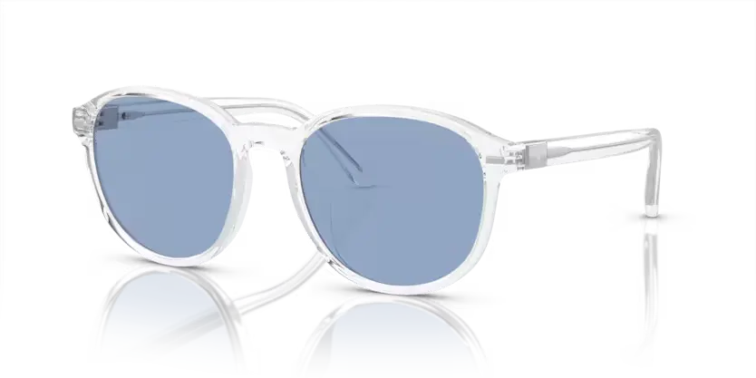 Polo Ralph Lauren Sunglasses Phantos Crystal Frame Blue Lens PH4207U 500272