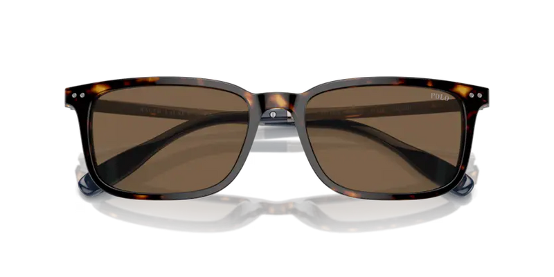 Polo Ralph Lauren Sunglasses Rectangle Havana Frame PH4212 500373