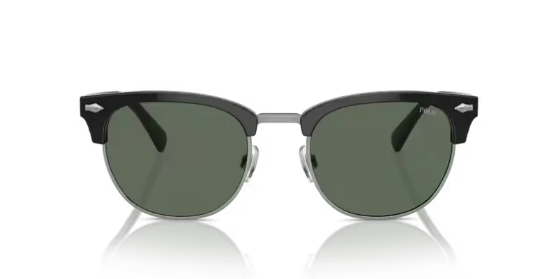 Polo Ralph Lauren Sunglasses Round Black Frame Green Lens PH4217 500171