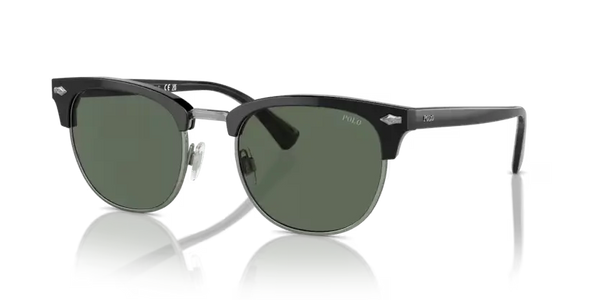 Polo Ralph Lauren Sunglasses Round Black Frame Green Lens PH4217 500171