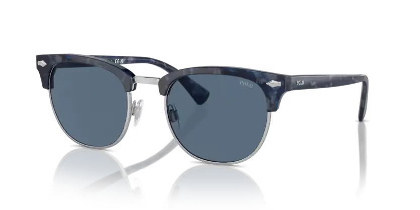 Polo Ralph Lauren Sunglasses Round Blue Havana PH4217 618380