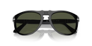 Persol Men's Pilot Sunglasses Black Green PO0649 95/31 Persol