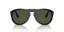 Persol Men's Pilot Sunglasses Black Green PO0649 95/31 Persol