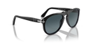 Persol Men's Pilot Sunglasses Black Blue PO0649 95/S3 Persol
