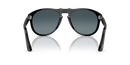 Persol Men's Pilot Sunglasses Black Blue PO0649 95/S3 Persol