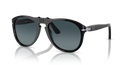 Persol Men's Pilot Sunglasses Black Blue PO0649 95/S3 Persol