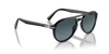 Persol Men's Pilot Sunglasses Black Frame Blue Gradient Lens PO3235S 095/S3
