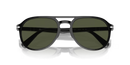 Persol Pilot Sunglasses Black Green PO3235S 95/31 Persol