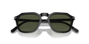 Persol Square Sunglasses Black Green PO3292S 95/31 Persol