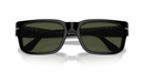 Persol Men's Rectangle Sunglasses Black PO3315S 95/31 Persol