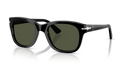Persol Square Sunglasses Black Green PO3372S 95/31 Persol