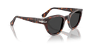 Persol Butterfly Sunglasses Havana Frame Polar Grey Lens PO3379S 24/48 Persol