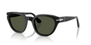 Persol Butterfly Sunglasses Black Green PO3379S 95/31 Persol