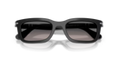 Persol Men's Rectangle Sunglasses Black Polar PO3396S 95/M3 Persol