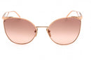 Prada Ladies Sunglasses Rose Gold Cat Eye PR50ZS-SVF0A5 - WatchStatus Ltd