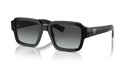 Prada Men's Black Sunglasses PR 02ZS 1AB06T Prada