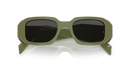 Prada Ladies Green Sunglasses PR 17WS 13N5S0
