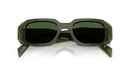 Prada Ladies Green Sunglasses PR 17WS 19Z1I0