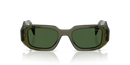 Prada Ladies Green Sunglasses PR 17WS 19Z1I0