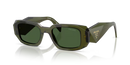 Prada Ladies Green Sunglasses PR 17WS 19Z1I0
