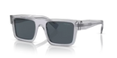 Prada Men's Crystal Grey Sunglasses PR 19WS U4309T Prada