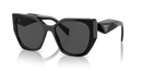 Prada Ladies Black Sunglasses PR 19ZS 1AB5S0 Prada