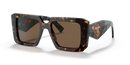 Prada Ladies Tortoise Sunglasses PR 23YS 2AU06B Prada