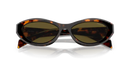 Prada Ladies Tortoise Sunglasses PR 26ZS 14L09Z Prada