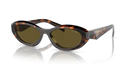 Prada Ladies Tortoise Sunglasses PR 26ZS 14L09Z Prada