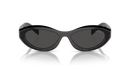 Prada Ladies Black Sunglasses PR 26ZS 16K08Z Prada
